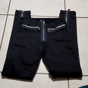 Current Mood Zip Up Skinny Jeans size 25